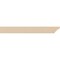 Ekena Millwork 6in. W x 4in. H x 36in. L Ridgewood Woodgrain TimberThane Rafter Tail, Primed Tan RFTUR06X04X36RIDRCPR - alternate 6
